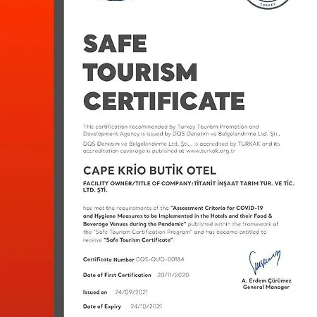 Hotel Cape Krio Boutique & - Over 12 Years Old Adult Only
